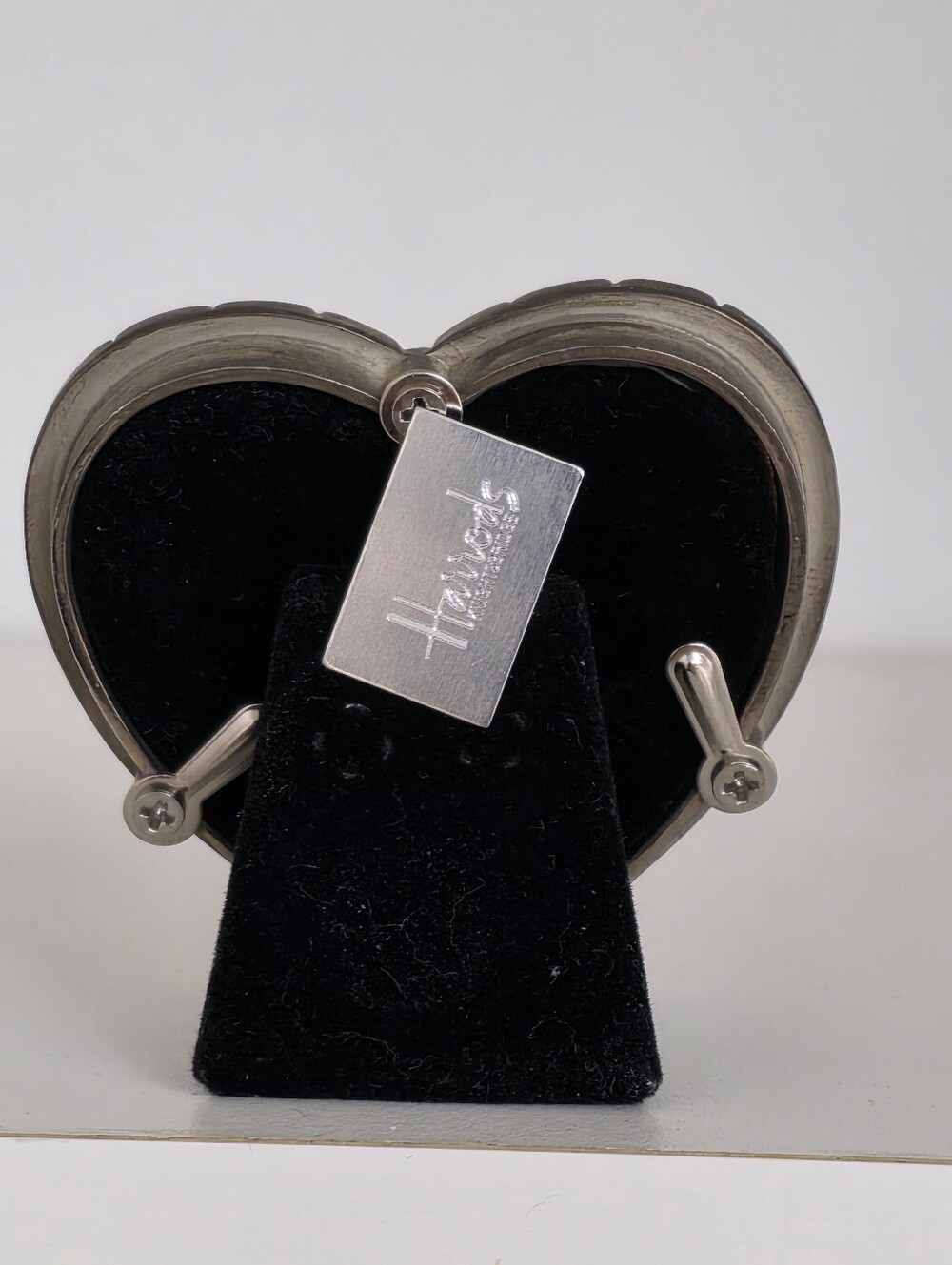 Harrods Rhinestone Heart Mini Photo Frame RARE - Picture 3 of 5